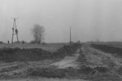 Budowa drogi na Os. Górne - 1974 r.